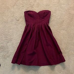 J Crew Marlie dress in crushed berry, size 0